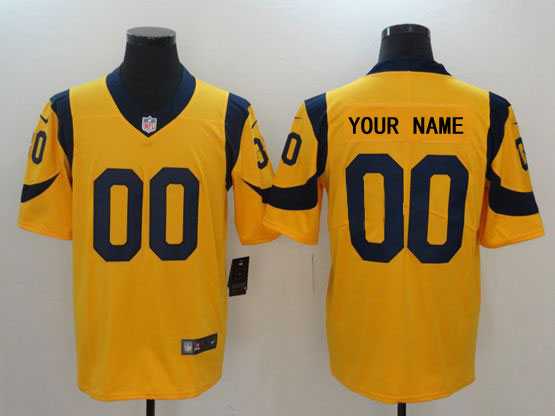 Customized Men & Women & Youth Nike Rams Yellow Vapor Untouchable Player Limited Jersey,We sell and wholesale Customized Men & Women & Youth Nike Rams Yellow Vapor Untouchable Player Limited Jersey on line form chian!